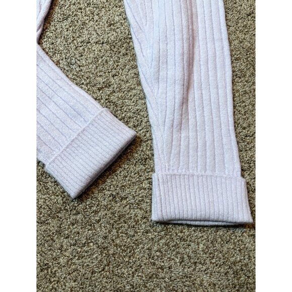 NEW Free People Intimately Around the Clock Lavender Knit High-Rise Joggers Pant - Picture 6 of 12